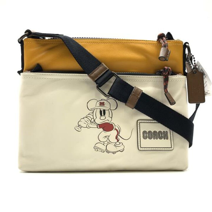 楽天市場 未使用 Coach コーチ ディズニー 3841 ベースボールペーサー クロスボディバッグ ショルダーバッグ 野球 ミッキーマウス 管理ry かんてい局名古屋錦三丁目 緑店