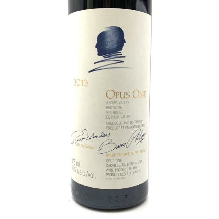 楽天市場】Opus ONE オーパスワン 375ml 2013年 ハーフボトル 