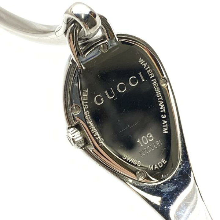 楽天市場】GUCCI グッチ 腕時計 103 ホースビット シェル文字盤 2P 