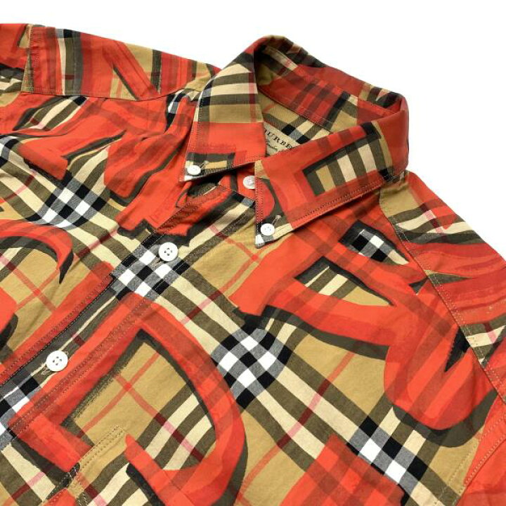 楽天市場】BURBERRY バーバリー ノバチェック 8002928 チェックシャツ 