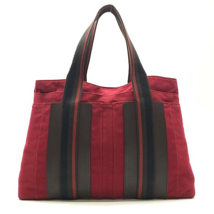 楽天市場】HERMES エルメス トロカホリゾンタルMM キャンバス レザー 