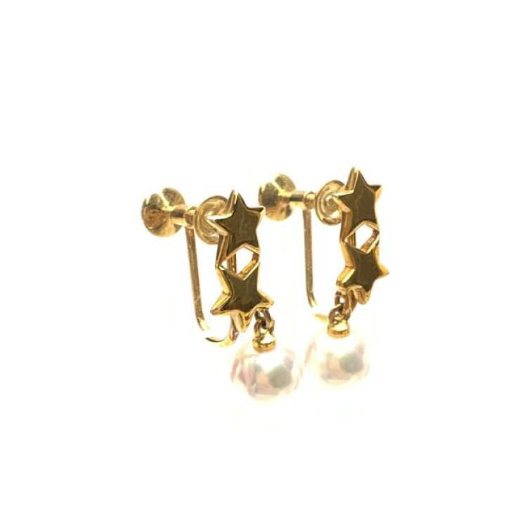 楽天市場】MIKIMOTO ミキモト スターモチーフ 星 イヤリング パール 
