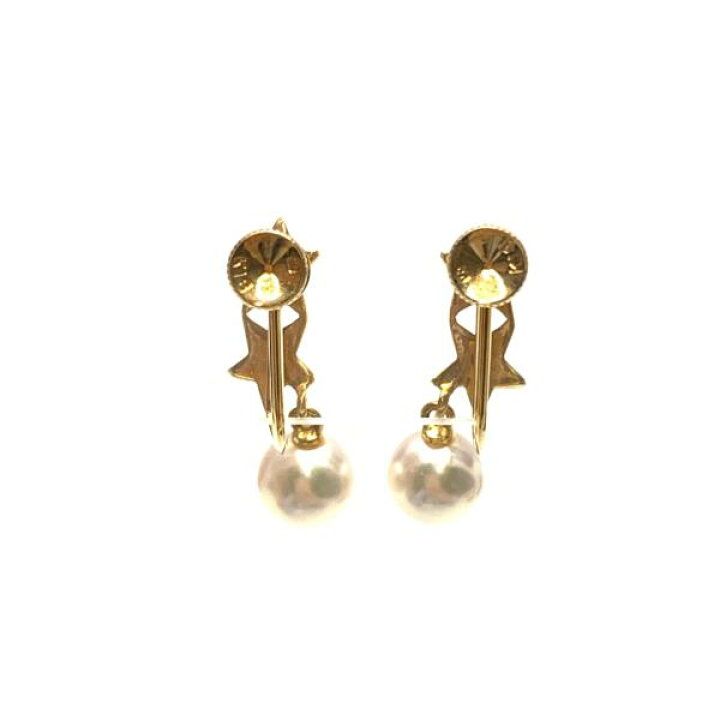 楽天市場】MIKIMOTO ミキモト スターモチーフ 星 イヤリング パール 