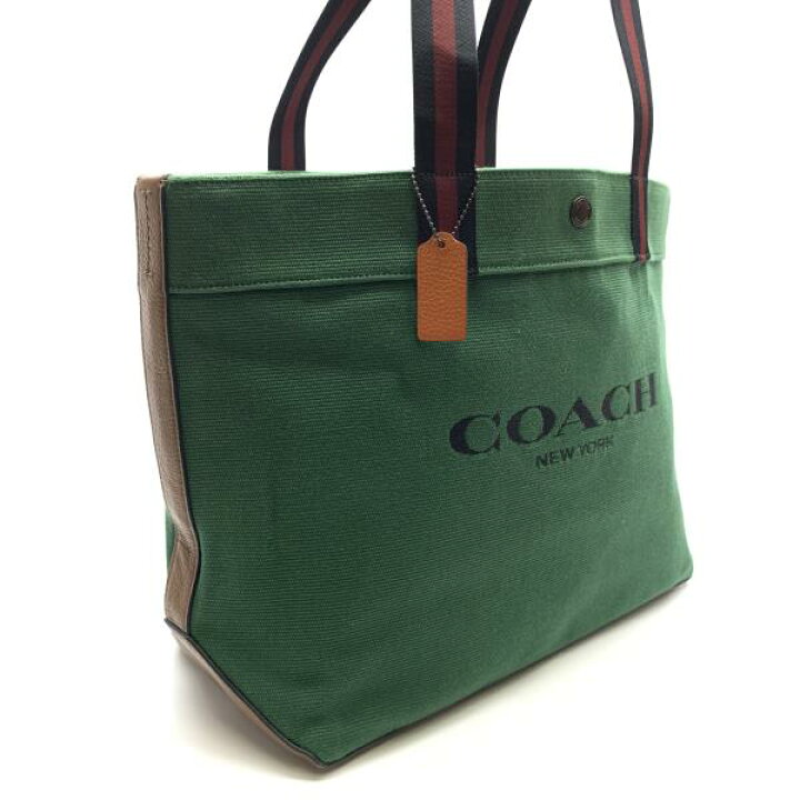 楽天市場】COACH コーチ C8221 キャンバス トートバッグ ショルダー 