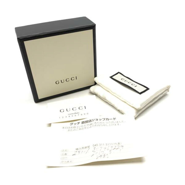 楽天市場】GUCCI グッチ インターロッキング ピアス シルバー 925 