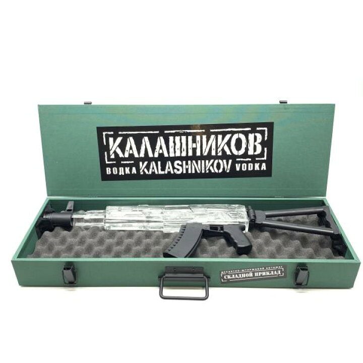楽天市場】KALASHNKOV カラシニコフ ウォッカ 700ml 専用ケース入り 