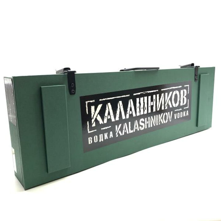 楽天市場】KALASHNKOV カラシニコフ ウォッカ 700ml 専用ケース入り