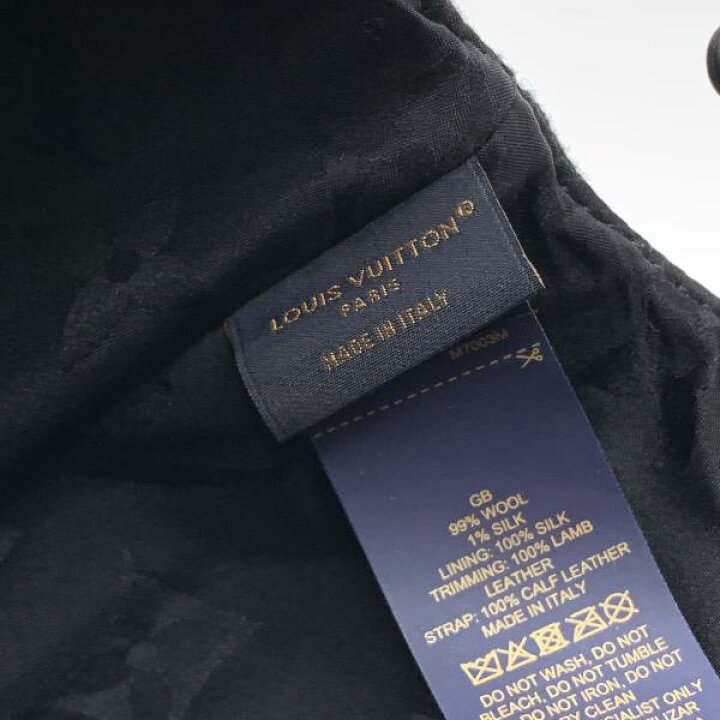 楽天市場】LOUIS VUITTON ルイヴィトン M7003M ベースボール キャップ 