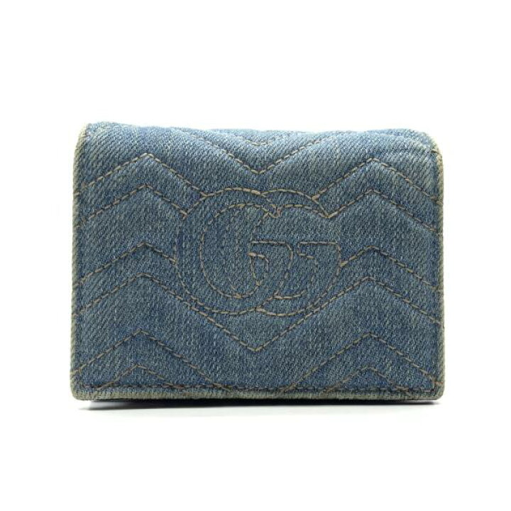 楽天市場】GUCCI グッチ 466492 GGマーモント コンパクトウォレット 