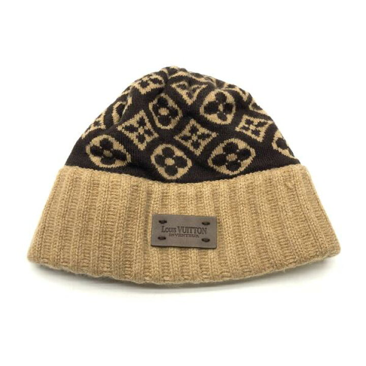 楽天市場】LOUIS VUITTON ルイヴィトン M71950 ボネ スキー モノグラム 