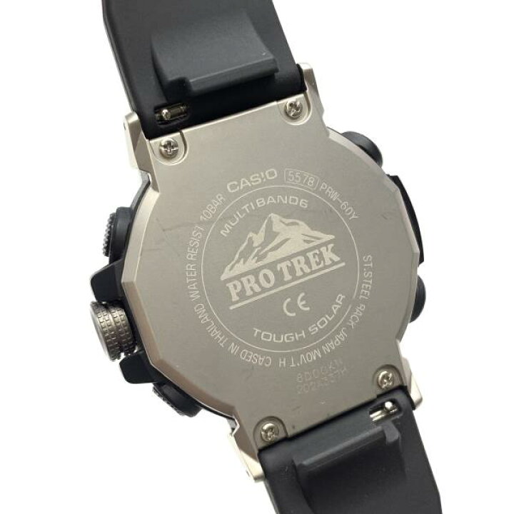 楽天市場】CASIO カシオ PRO TREK プロトレック 腕時計 PRW-60Y-1AJF 