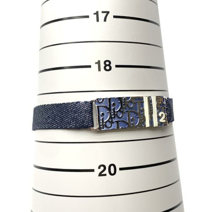 楽天市場】Dior ディオール トロッター ブレスレット バングル デニム 