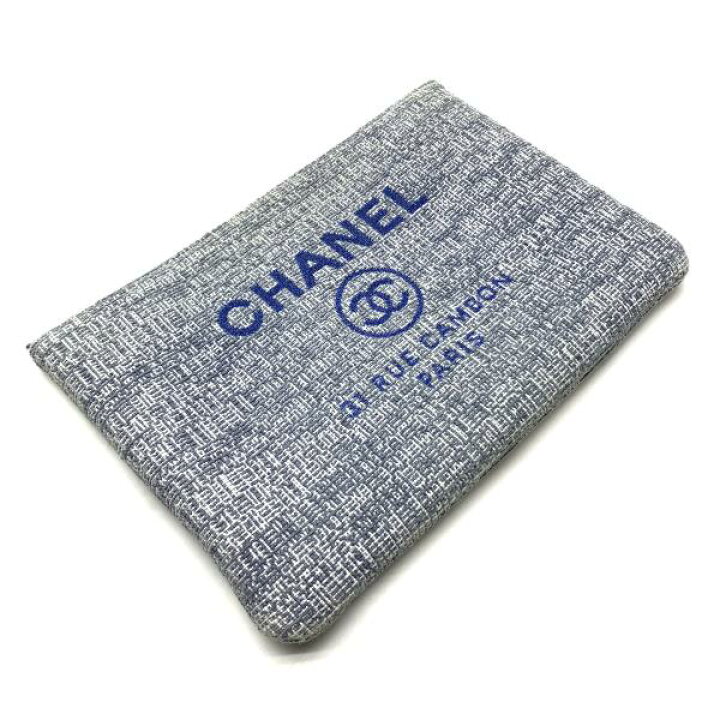 楽天市場】CHANEL シャネル A80117 ドーヴィル クラッチバッグ 