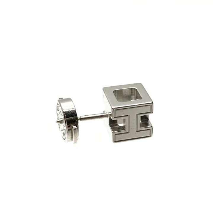 楽天市場】HERMES エルメス カージュドアッシュ Hキューブ ピアス 