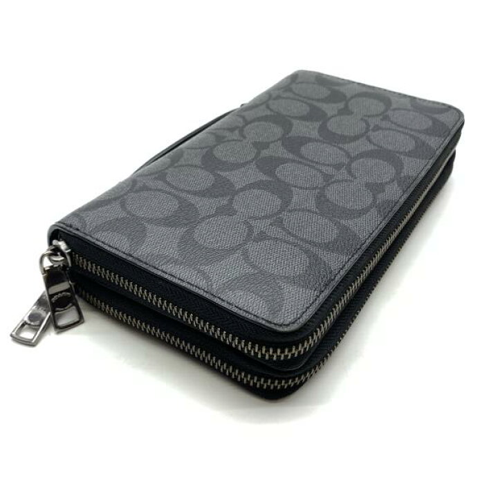 楽天市場】COACH コーチ F93504 ダブルジップ トラベル オーガナイザー 
