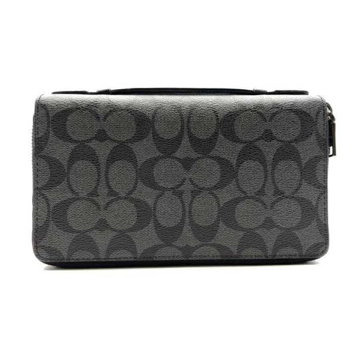 楽天市場】COACH コーチ F93504 ダブルジップ トラベル オーガナイザー 