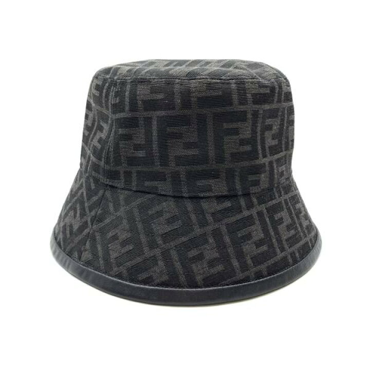楽天市場】FENDI フェンディ ファブリック バケットハット 帽子 S 