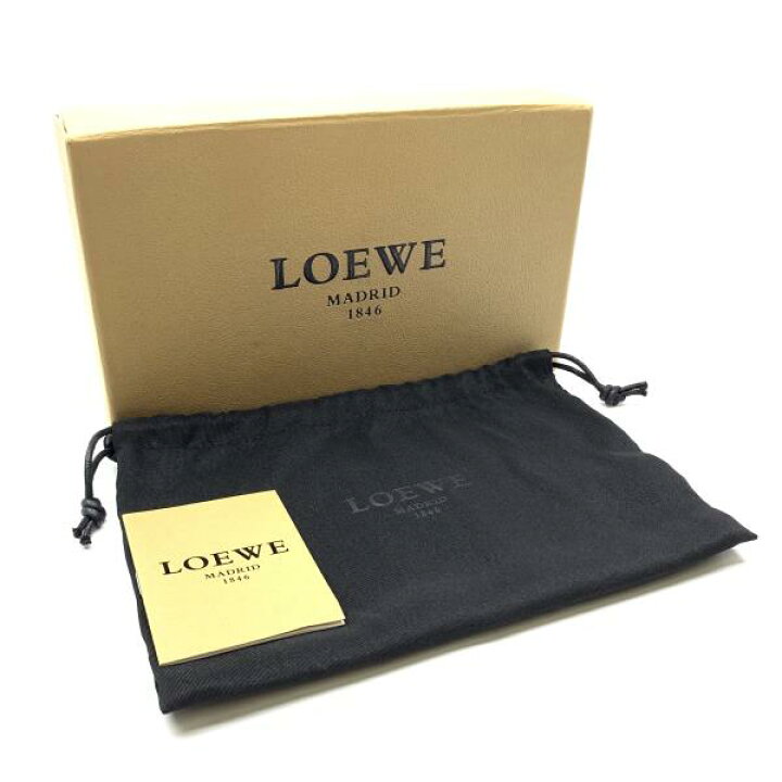 楽天市場】LOEWE ロエベ 長財布 アマソナ 二つ折り ベージュ カード 