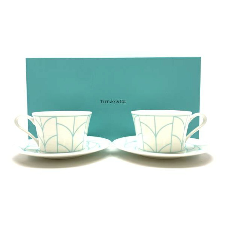 楽天市場】未使用 TIFFANY ティファニー ティーカップ ソーサー 6696 