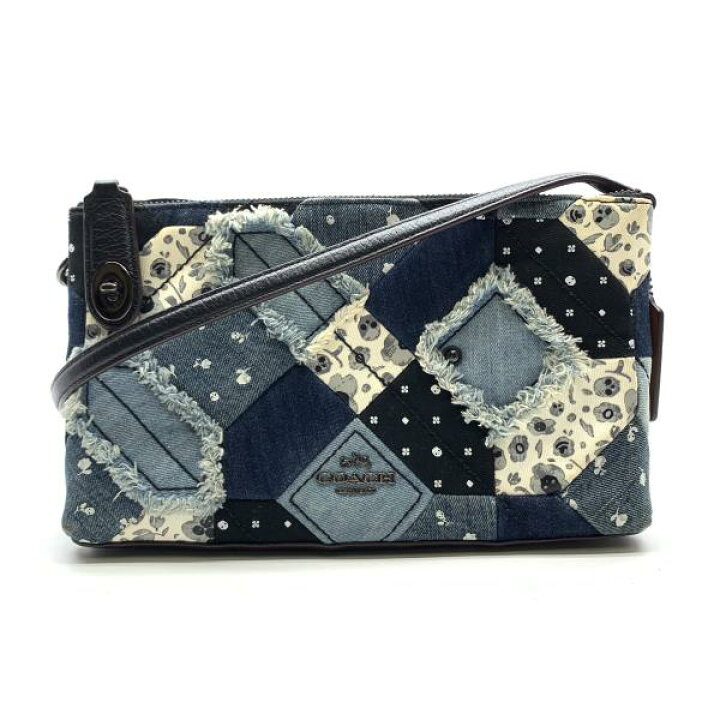 楽天市場】COACH コーチ 37790 キャニオンキルトデニム クロスボディ 