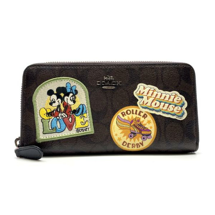 楽天市場】COACH Disney コーチ F31350 シグネチャー ジップウォレット 