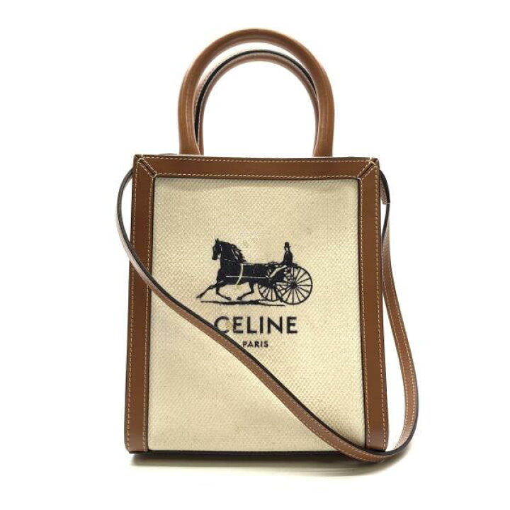 楽天市場】CELINE セリーヌ 193302DCI.02NT ミニバーティカルカバ  