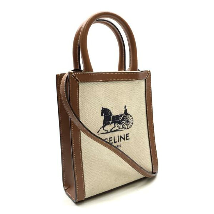 楽天市場】CELINE セリーヌ 193302DCI.02NT ミニバーティカルカバ  