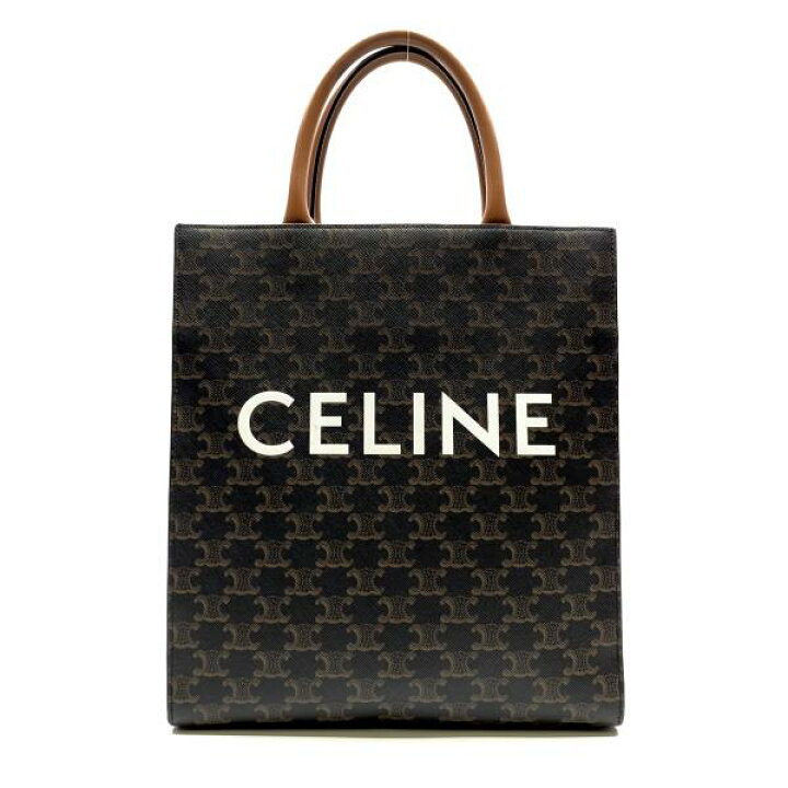 楽天市場】CELINE セリーヌ スモール バーティカル カバ タン 