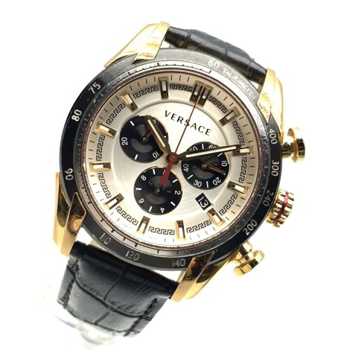 楽天市場】VERSACE ヴェルサーチ 腕時計 VDB040014 V-レイ クロノ 