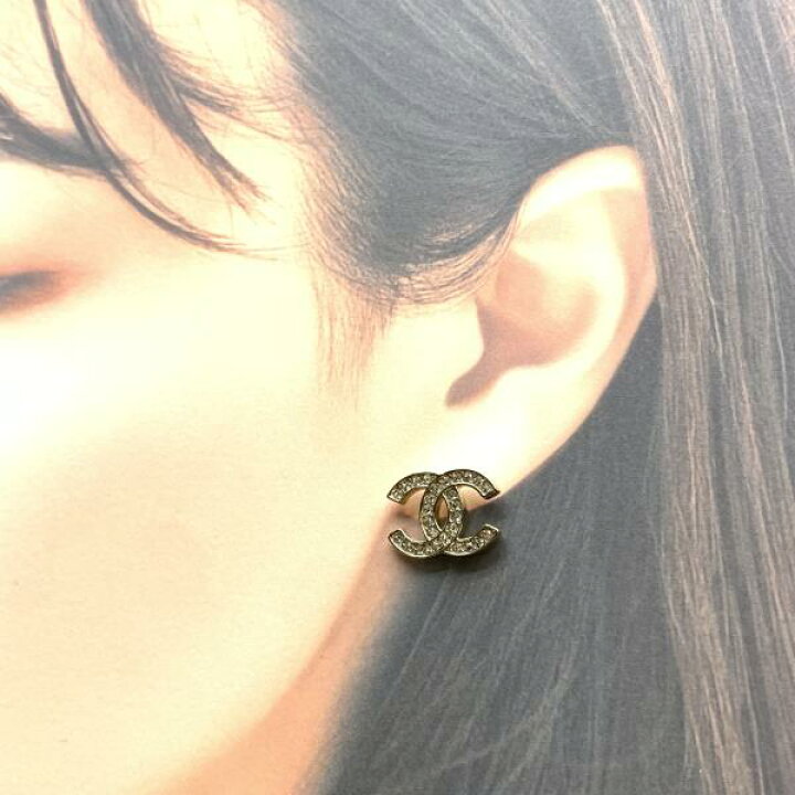 楽天市場】CHANEL シャネル ピアス スタッド B21B ココマーク 