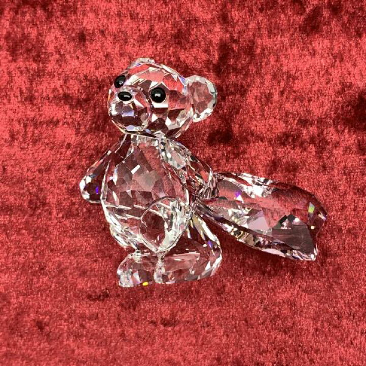 楽天市場】SWAROVSKI スワロフスキー 905386 クリスベア With you 置物 