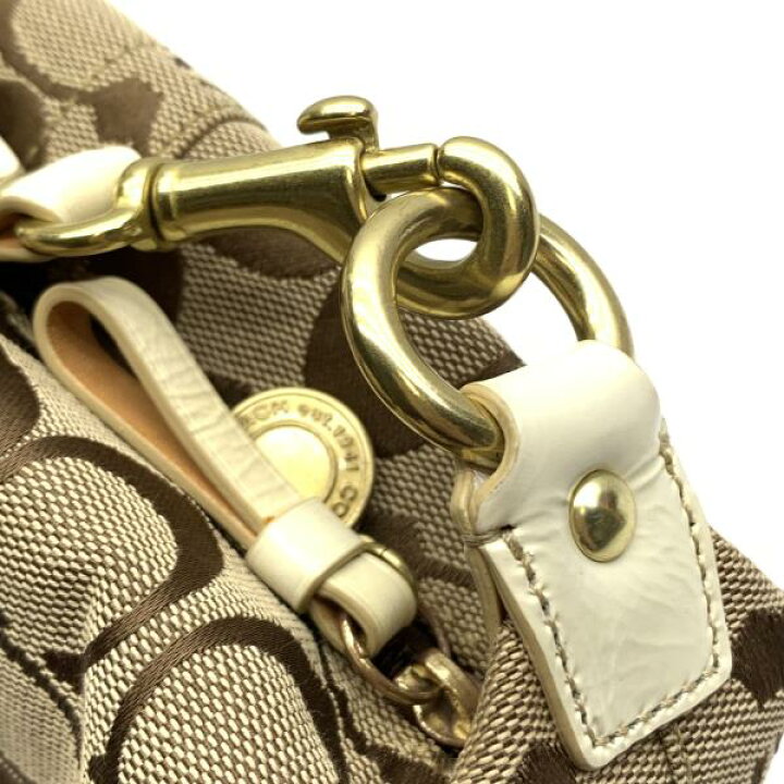 楽天市場】COACH コーチ 40024 シグネチャー ハンドバッグ 