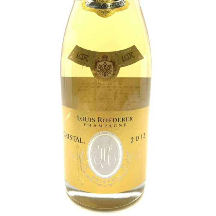 楽天市場】ルイ ロデレール クリスタル 2012 シャンパン 750ml 