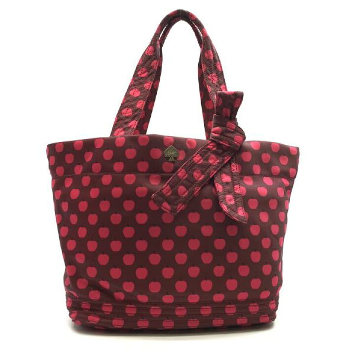 楽天市場】Kate Spade ケイトスペード PXRU4253 リンゴ柄 トートバッグ 