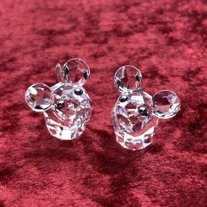 スワロフスキーswarovskiねずみ『Joe＆harry』