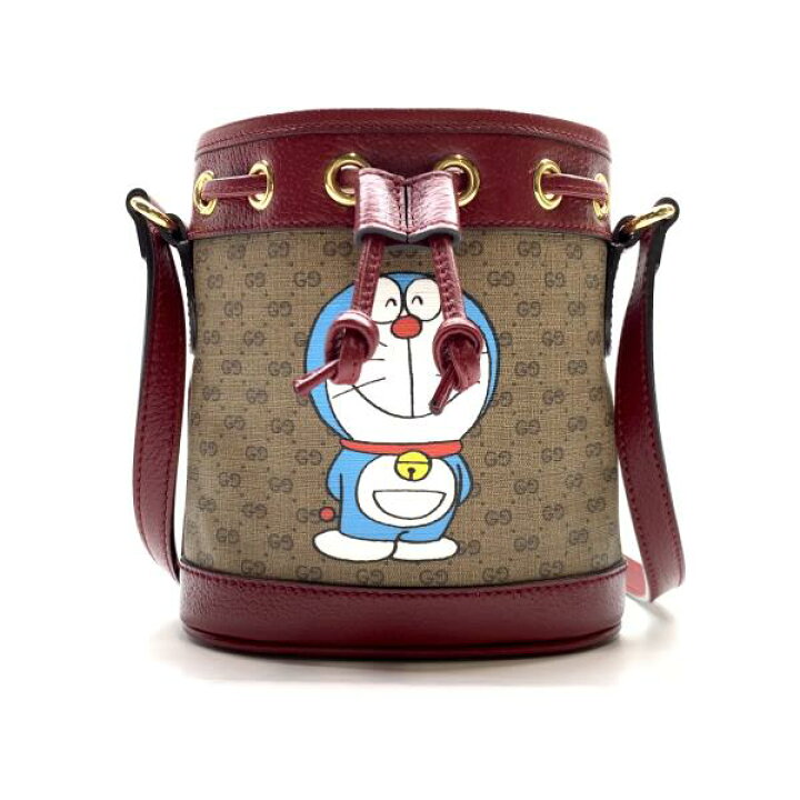 楽天市場】GUCCI グッチ 647801 ミニ バケットバッグ ドラえもん 