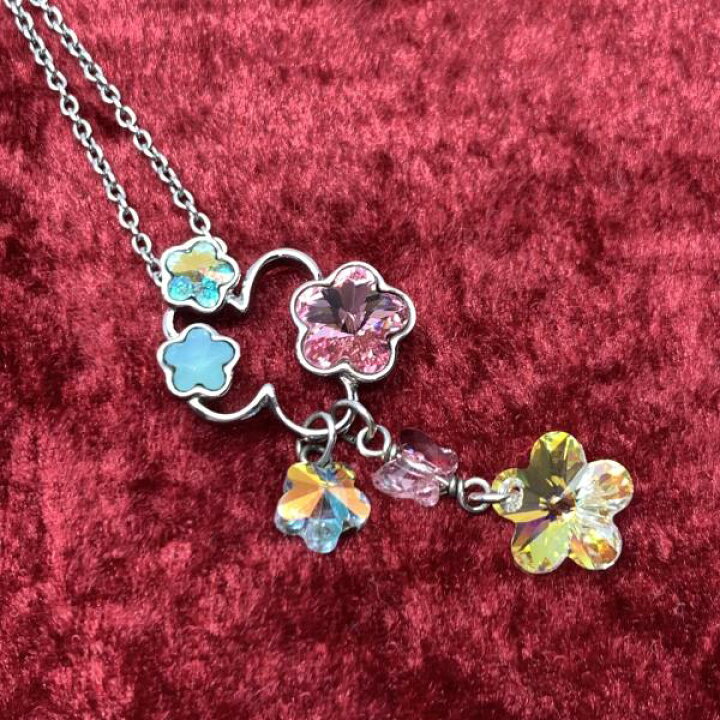 楽天市場】SWAROVSKI スワロフスキー カラーストーン ネックレス 