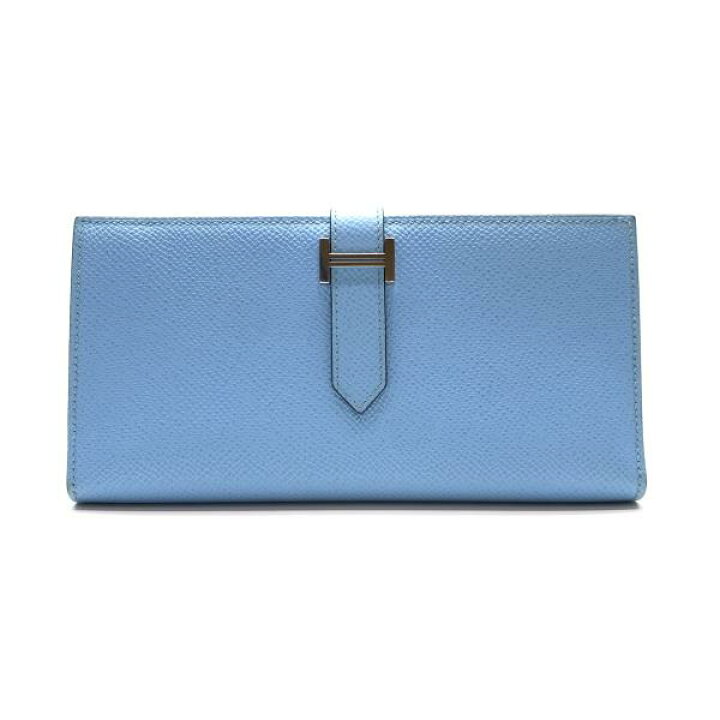 楽天市場】HERMES エルメス ベアンスフレ シェーブル ブルーアズテック 