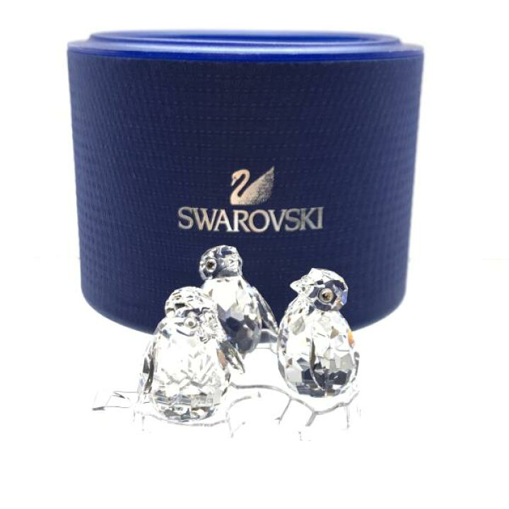 楽天市場】SWAROVSKI スワロフスキー 209588 ペンギンの赤ちゃん3羽 