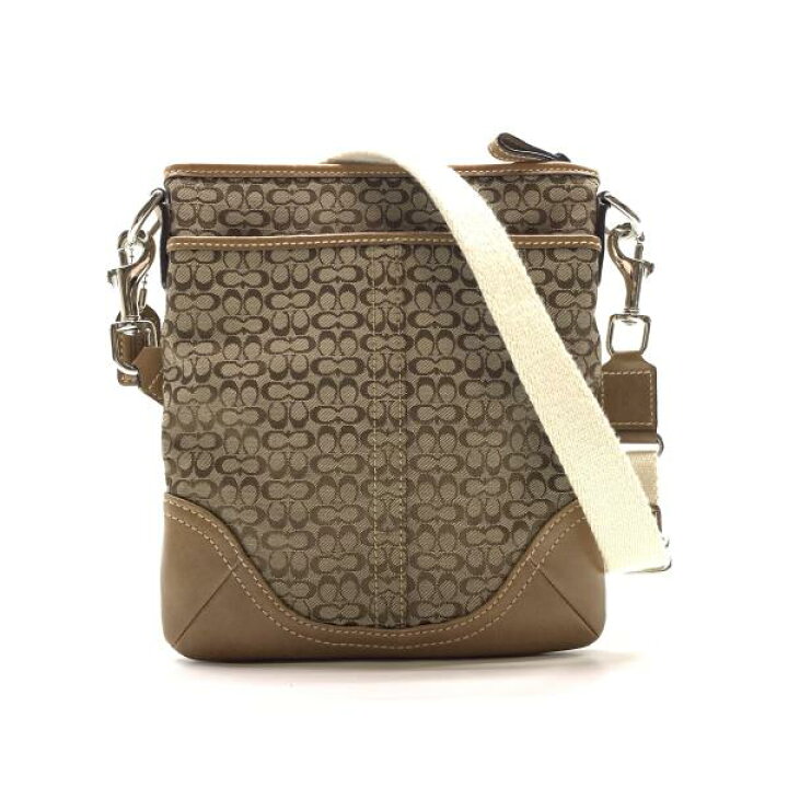 楽天市場】COACH コーチ F01584 シグネチャー ショルダーバッグ 