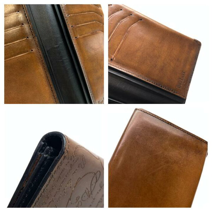 楽天市場】Berluti ベルルッティ エベネ ロングウォレット 長財布 