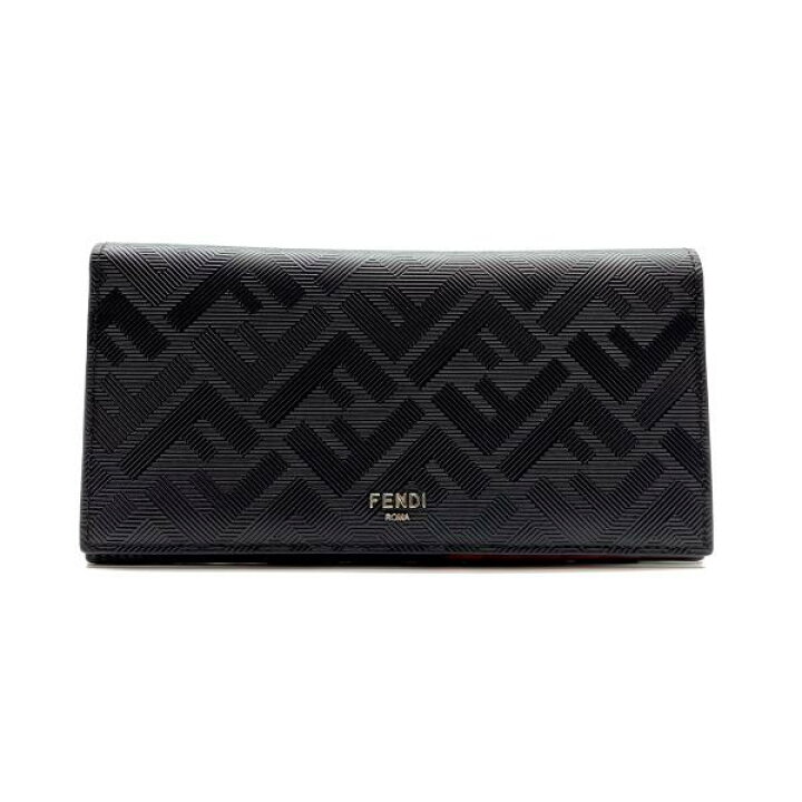 楽天市場】FENDI フェンディ シャドー 二つ折り 財布 ロングウォレット  