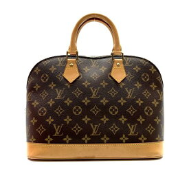 LOUIS VUITTON ルイヴィトン M51130 アルマ モノグラム 旧型 ハンドバッグファスナー開閉 ブラウン 茶色 レディース 管理RY24000988