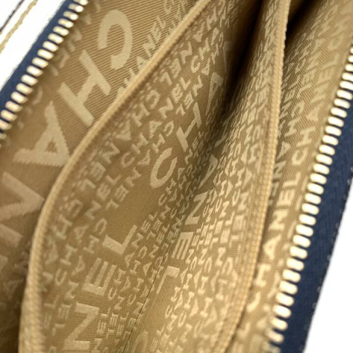 楽天市場】CHANEL シャネル A31990 長財布 スパークリングデニム  