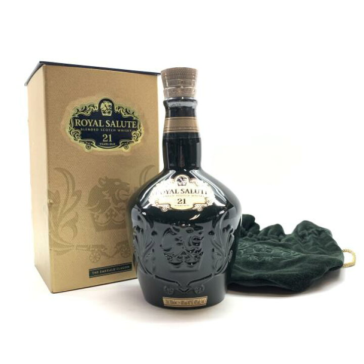 楽天市場】ROYAL SALUTE ロイヤルサルート 21年 緑 グリーンボトル 