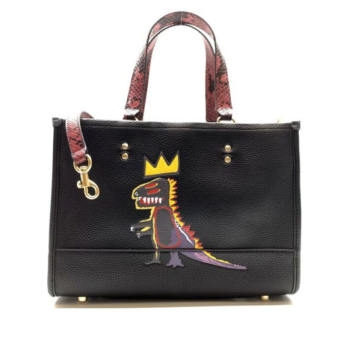 楽天市場】COACH コーチ C5661 バスキア コラボ キャリーオール 