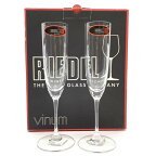 未使用 RIEDEL リーデル 6416/8 ヴィノム シャンパングラス セット ペア ガラス製品 食器 酒器 キッチン雑貨 ブランド 管理RY24001073