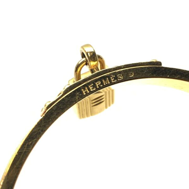楽天市場】HERMES エルメス ケリー バングル ブレスレット カデナ 