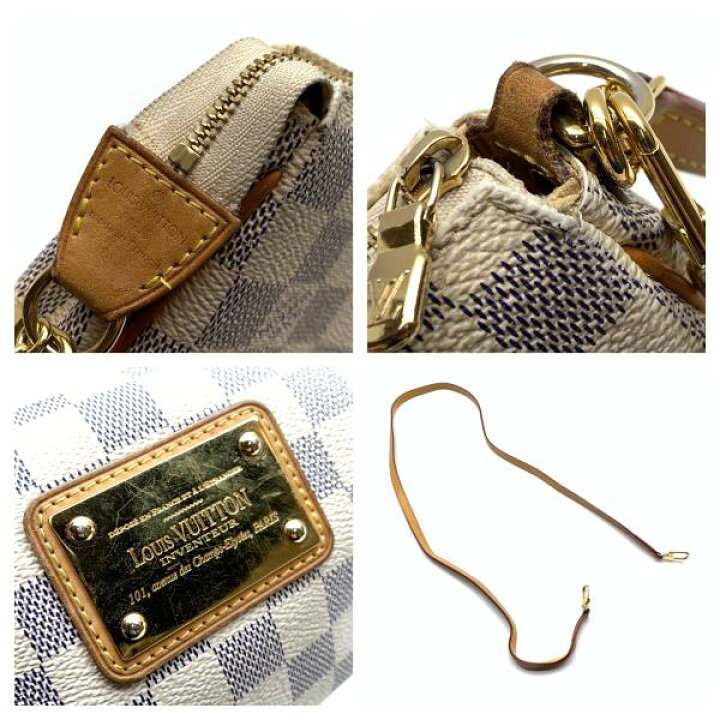 楽天市場】LOUIS VUITTON ルイヴィトン N55214 エヴァ ダミエアズール 