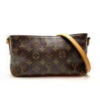 LOUIS VUITTON ルイヴィトン M51240 トロター モノグラム ショルダーバッグ ポシェット 斜め掛け ファスナー かばん 管理RY24001511